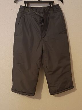 London Fog Kids Gray Insulated Snow Joggers